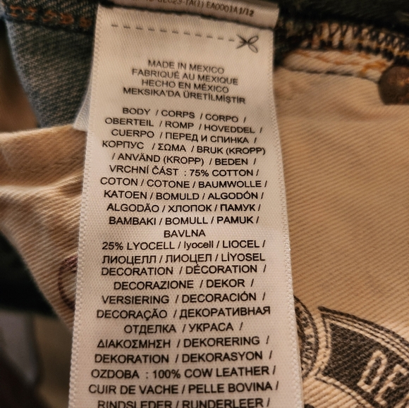 SOLD! Polo Ralph Lauren Mens Sulivan Slim Patchwork Bandana Distressed Jean 3430 - Picture 10 of 12